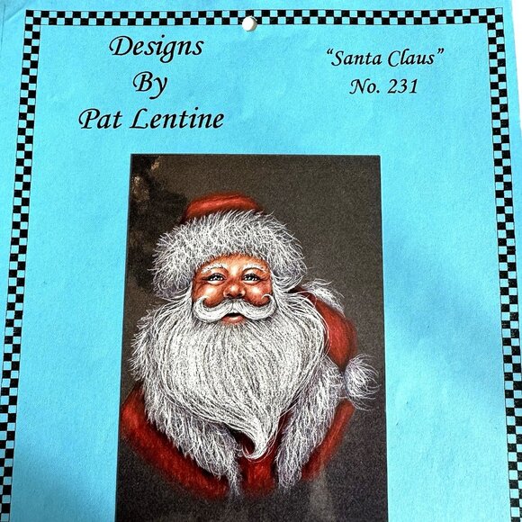 Designs by Pat Lentine "Santa Claus " No.231 Colored pencil Designs - Picture 1 of 7